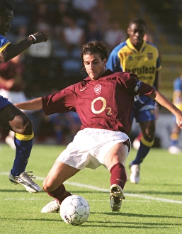 Cesc Fabregas in Action: Arsenal vs Beveren, 2005 Pre-Season Friendly