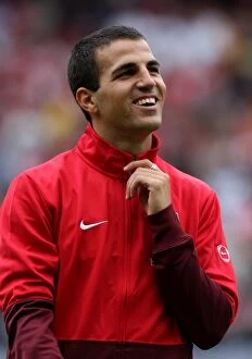 Images Dated 1st August 2009: Cesc Fabregas in Action: Arsenal's 2-1 Victory Over Atletico Madrid, Emirates Cup 2009
