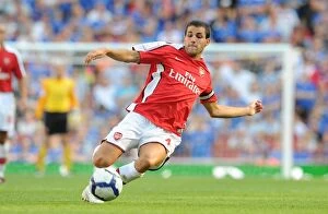 Arsenal v Rangers 2009-10 Collection: Cesc Fabregas in Action: Arsenal's 3-0 Victory over Rangers, Emirates Cup Day 2, 2009