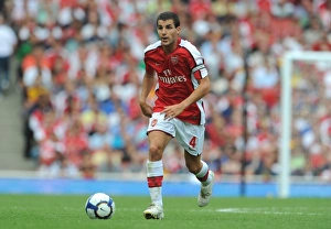 Arsenal V Rangers 2009-10 Prints: Cesc Fabregas in Action: Arsenal's Triumph over Rangers, Emirates Cup Day 2, 2009