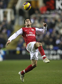 Cesc Fabregas in Action: Arsenal's Triumph over Reading, 3-1 Premier League Victory, 2007