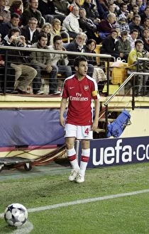 Villarreal v Arsenal 2008-9 Collection: Cesc Fabregas (Arsenal)