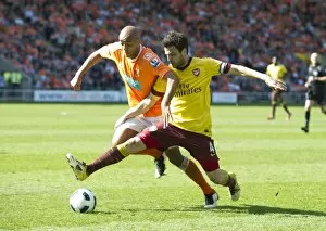 Cesc Fabregas (Arsenal) Alex Baptiste (Blackpool). Blackpool 1: 3 Arsenal