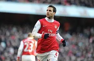 Cesc Fabregas (Arsenal). Arsenal 1: 1 Leeds United, FA Cup 3rd Round, Emirates Stadium