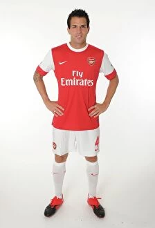 Images Dated 5th August 2010: Cesc Fabregas (Arsenal). Arsenal 1st Team Photocall and Membersday. Emirates Stadium