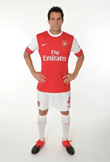 Cesc Fabregas (Arsenal). Arsenal 1st Team Photocall and Membersday. Emirates Stadium