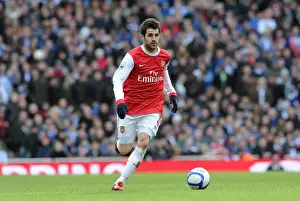 Cesc Fabregas (Arsenal). Arsenal 2: 1 Huddersfield Town. FA Cup 4th Round