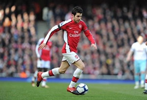 Cesc Fabregas (Arsenal). Arsenal 3: 1 Burnley, Barclays Premier League, Emirates Stadium
