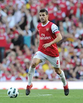 Arsenal V Bolton Wanderers 2010-11 Prints: Cesc Fabregas (Arsenal). Arsenal 4: 1 Blackburn Rovers, Barclays Premier League