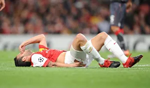 Arsenal V SC Braga 2010-11 Prints: Cesc Fabregas (Arsenal). Arsenal 6: 0 SC Braga, UEFA Champions League, Group H