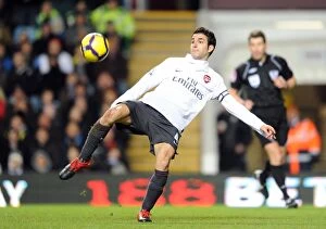 Images Dated 27th January 2010: Cesc Fabregas (Arsenal). Aston Villa 0: 0 Arsenal. Barclays Premier League