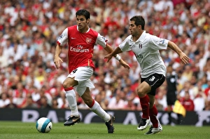 Cesc Fabregas (Arsenal) Carlos Bocanegra (Fulham)