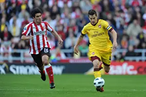 Cesc Fabregas (Arsenal) Cristian Riveros (Sunderland). Sunderland 1: 1 Arsenal