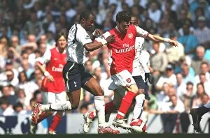 Cesc Fabregas (Arsenal) Didier Zokora (Tottenham)