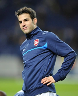 FC Porto v Arsenal 2009-10 Collection: Cesc Fabregas (Arsenal). FC Porto 2: 1 Arsenal, UEFA Champions League, First Knock-out Round