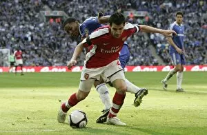 Cesc Fabregas (Arsenal) Florent Malouda (Chelsea)