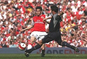 Cesc Fabregas (Arsenal) Gary Speed (Bolton)