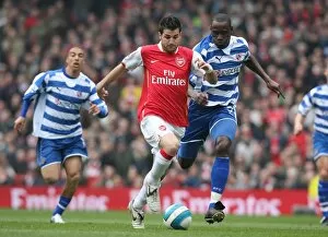 Cesc Fabregas (Arsenal) Ibrahima Sonko (Reading)