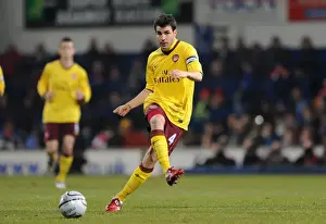 Ipswich Town V Arsenal Carling Cup 2010-11 Prints: Cesc Fabregas (Arsenal). Ipswich Town 1: 0 Arsenal. Carling Cup Semi Final 1st Leg