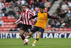 Cesc Fabregas (Arsenal) Kieran Richardson (Sunderland)