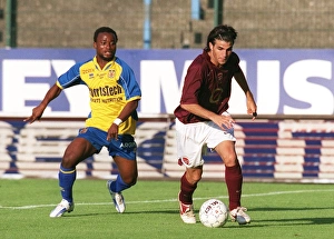 Cesc Fabregas (Arsenal) Kipre Constant (Beveren). Beveren 3: 3 Arsenal
