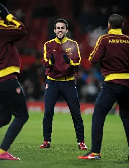Cesc Fabregas (Arsenal). Manchester United 1: 0 Arsenal. Barclays Premier League