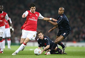 Cesc Fabregas (Arsenal) Mickael Tavares (Slavia)