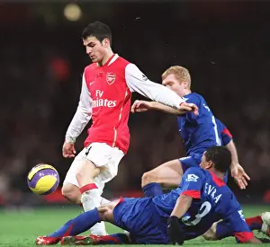 Cesc Fabregas (Arsenal) Paul Scholes and Patrice Evra (Man Utd)