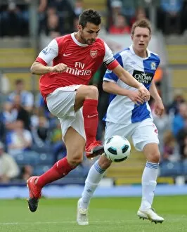 Cesc Fabregas (Arsenal) Phil Jones (Blackburn). Blackburn Rovers 1: 2 Arsenal