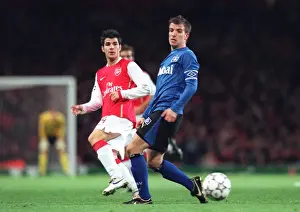Cesc Fabregas (Arsenal) Rafael van der Vaart (Hamburg)