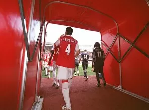 Images Dated 16th April 2007: Cesc Fabregas (Arsenal) Ricardo Gardner (Bolton)