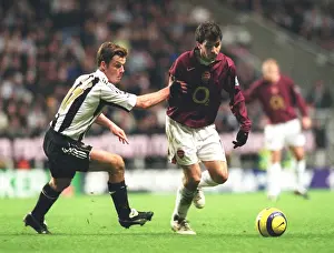 Cesc Fabregas (Arsenal) Scott Parker (Newcastle United)