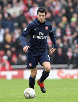 Stoke City v Arsenal - FA Cup 2009-10 Gallery: Cesc Fabregas (Arsenal). Stoke City 3: 1 Arsenal. FA Cup 4th Round. The Britannia Stadium
