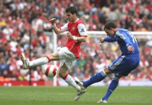 Cesc Fabregas (Arsenal) Wayne Bridge (Chelsea)