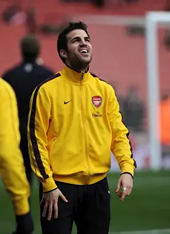 Arsenal V Huddersfield Town - FA Cup Prints: Cesc Fabregas and Arsenal's FA Cup Triumph: 4-1 Over Huddersfield Town