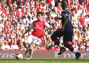 Cesc Fabregas breaks through to score the 2nd Arsenal goal