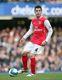 Chelsea v Arsenal 2007-08 Collection: Cesc Fabregas' Emotional Return: Chelsea's 2-1 Triumph over Arsenal, March 2008