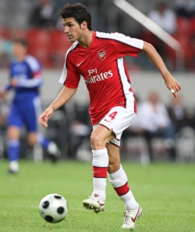 Ajax V Arsenal Prints: Cesc Fabregas: Leading Arsenal to Glory over Ajax (3-2), Amsterdam Tournament, 2008