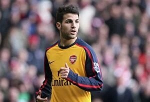 Images Dated 1st November 2008: Cesc Fabregas: Leading Arsenal to Victory - 1-2 Win over Stoke City, Barclays Premier League, 2008