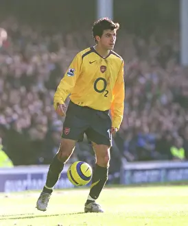 Cesc Fabregas: Leading Arsenal to Victory Over Everton at Goodison Park, FA Premiership 2006