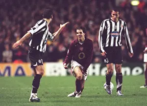 Classic Match Prints: Cesc Fabregas Leads Arsenal to 2-0 Victory over Juventus in UEFA Champions League Quarterfinals