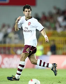 Sparta Prague V Arsenal 2007-8 Prints: Cesc Fabregas Leads Arsenal to 2-0 Win Over Sparta Prague in Champions League Qualifier