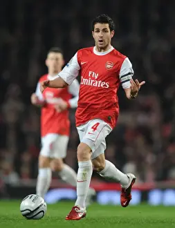 Arsenal V Ipswich Town Carling Cup 2010-11 Prints: Cesc Fabregas Leads Arsenal to Carling Cup Semi-Final Victory (3-0 vs Ipswich Town)