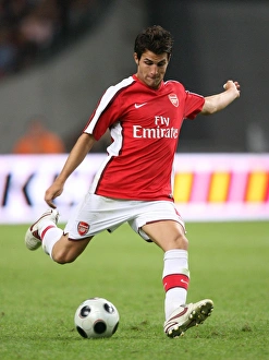 Arsenal Football Club Print: Cesc Fabregas Leads Arsenal to
