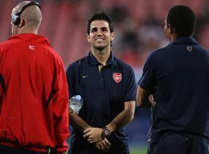 Images Dated 3rd October 2007: Cesc Fabregas Leads Arsenal to Victory: 1-0 Champions League Win over Steaua Bucharest