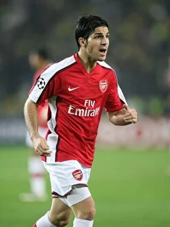 Images Dated 21st October 2008: Cesc Fabregas: Mastermind of Arsenal's 5-2 Champions League Victory over Fenerbahce