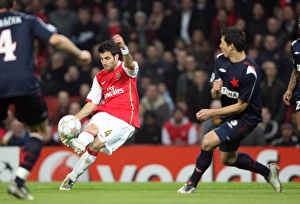 Cesc Fabregas scores Arsenals 1st goal