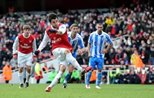 Cesc Fabregas scores Arsenals 2nd goal from the penalty spot. Arsenal 2
