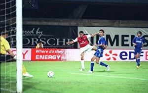 Images Dated 10th August 2006: Cesc Fabregas Scores First Arsenal Goal in Champions League: 3-0 Over Dinamo Zagreb