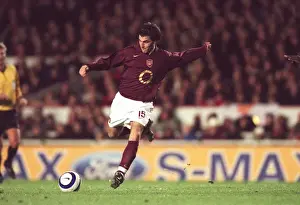 Cesc Fabregas Scores First Goal: Arsenal 2-0 Juventus, UEFA Champions League Quarterfinals, Highbury, London, 2006